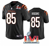 Nike Bengals Men & Women & Youth 85 Tee Higgins Black 2022 Super Bowl LVI Vapor Limited Jersey,baseball caps,new era cap wholesale,wholesale hats